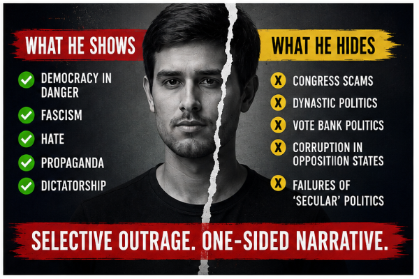 Dhruv Rathee: Fact-Checker or Political Propagandist?