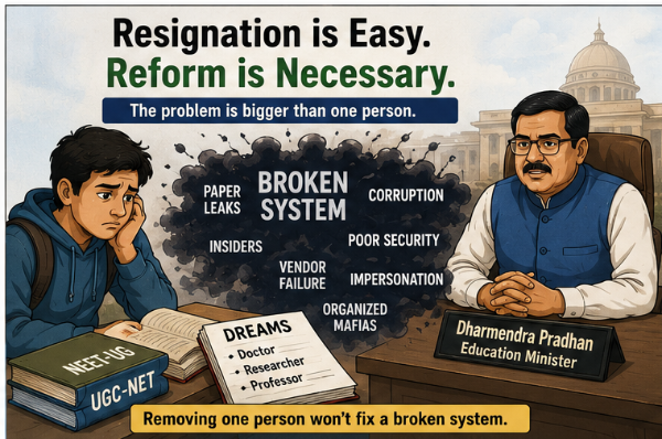 Dharmendra Pradhan’s Resignation Is the Wrong Solution