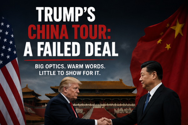 Why Trump’s China Tour Was a Disaster