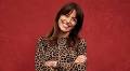 Davina McCall is a boho bride in lace mini dress and stockings in first look at London wedding