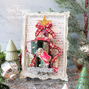 Christmas Tree Made from Mini Books! + New Dies for Tim Holtz ...