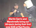 Martin Garrix and Marshmello bring out Afrojack during their first-ever B2B at Red Rocks Amphitheatre