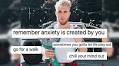 Jake Paul Tells Anxious People To "Chill Your Mind Out" & Suddenly My Diagnosis Has Evaporated