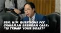 WATCH: Senator Kim Reminds FCC Chairman His Bosses are the American People, Not President Trump