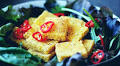 Crispy Polenta Squares [Vegan]