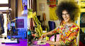 This African refugee artist is building non-binary belly dancing robot