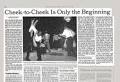 Dancing Cheek to Cheek, and That's Only the Beginning (Published 1995)