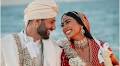 YouTuber 'Mrwhosetheboss' Arun Saini and girlfriend Dhrisha tie the knot in classy Sabyasachi ensembles