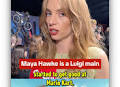 Sadie Sink is Maya Hawke's Waluigi in Mario Kart World