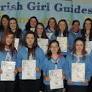 Seventeen local girls receive Irish Girl Guides’ Gold Award
