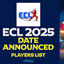 ECL 2025: Entertainers Cricket League Season 2 Players List and Start Date