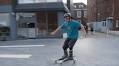Genius or Absurd? Sam Pilgrim Attaches Wheels to Skis and Goes “Urban Skiing”