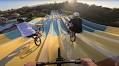 Professional Mountain Bikers Takeover Abandoned Waterpark