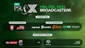 Broadcast details announced for HBL PSL X