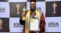Chef Dave Receives The Prestigious Asia's Best Vegan Chef With Creative Influence Award 2023