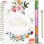BIROYAL Wedding Planner Book & Organizer – A4 Binder With 430 Stickers, Countdown Calendar, Bride Planning Kit