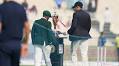 South Africa is 105-3 at lunch on the 1st day of the 1st cricket test against India