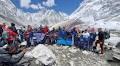 Injured British Army veterans, Welsh rugby legend trek to Everest as Hari Budha scales Mera Peak