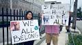 Southeast Asian Community and allies rally for Nich Chourng, abducted by ICE and held at the Wyatt Detention Facility