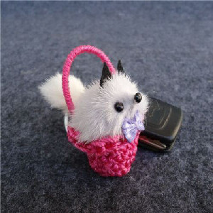 Mèo Crochet Cat Keychain Cute Cat Keychain Banana Cat ...