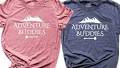 Adventure Buddies Couples Shirts, Matching Vacation Shirt, Summer Camp Shirt, Outdoor Shirt, Nature Trip Shirts, Travel Buddies Shirts, Couple Buddy Tee, Best Travel Shirts, Pack of 1