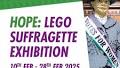 Hope, the life-sized Lego Suffragette Statue