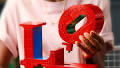 Lego goes pop art with Robert Indiana’s Love