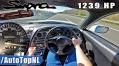 1239HP Toyota Supra With Massive Turbo Hits Top Speed on the Autobahn!