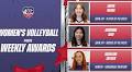 CUNYAC Women's Volleyball Weekly Award Winners (Nov. 10, 2025)