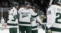 No. 1 Michigan State sweeps No. 3 Penn State in men's college hockey