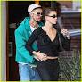 Justin Bieber Holds Wife Hailey Close After Friday Afternoon Lunch Date in Beverly Hills