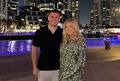 'Soon to be three' Chloe Boucher and Tom Farrell are expecting their first baby together