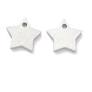 Stamping Tags PandaHall 10pcs Heart-Shaped Stainless Steel Blank Tags – 33x34.5x1mm – Perfect For DIY Jewelry Making & Metal Stamping Metal Engraving Pendants