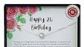 Be Wished 21st Birthday Gifts for Women with Meaningful Message and Jewelry (Silver White Pearl)
