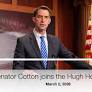 March 2, 2026: Cotton joins the Hugh Hewitt Show
