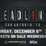 San Antonio to host Deadline on Saturday, December 6