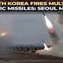 North Korea fires multiple ballistic missiles toward sea, rejects Seoul’s diplomacy hopes