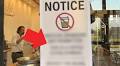 Epic ‘no matcha drinkers’ sign at coffee shop