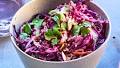 Purple Power Slaw with Sesame-Ginger Vinaigrette