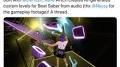 Create Beat Saber Song Mappings with @beatsage_ai #MachineLearning #ArtificialIntelligence #BeatSaber @Denizen_Kane @chrisdonahuey @Naysy