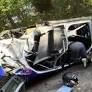 Jos Verstappen escapes unhurt after violent Belgian rally crash