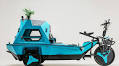 BeTRITON bicycle combines a boat, camper and bike in one unique package