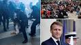 Protesters against Macron and new prime minister flood the streets of France