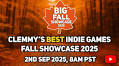Clemmy's Best Indie Games Fall Showcase Returns on September 2nd!