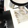 As a ‘book scientist’ I work with microscopes, imaging technologies and AI to preserve ancient texts