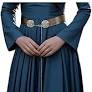 Viking Norse Troll Cross Rope Belt - Extra Long Adjustable Waist Belt For Medieval, Pagan, Witch & LARP Costumes