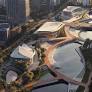 ZHA transforms Hangzhou with the Qiantang Bay Cultural District, featuring sharp floor slabs