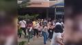 Videos show panic in Philippines following massive quake