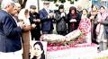 Ahead of Urdu Festival, PST members visit Parveen Shakir’s grave on 27th death anniversary