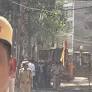 Delhi: MCD bulldozes accused's property in Uttam Nagar Holi murder crackdown | VIDEO